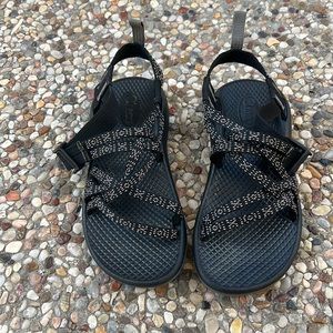 Girls Black Chacos sandals